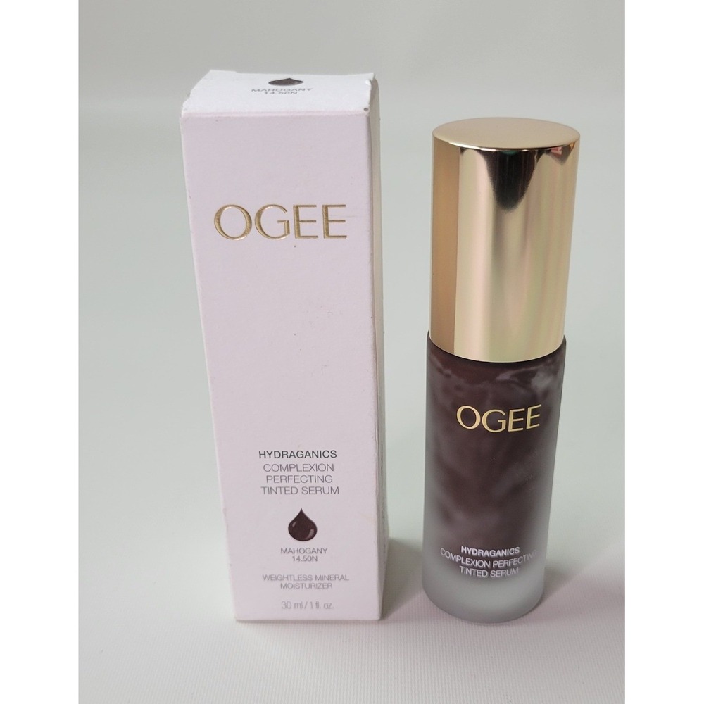 Ogee Hydraganics Complexion‎ Perfecting Tinted Serum Mahogany 14.50N 1oz